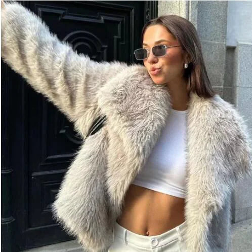 Madison Cool Faux Fur Jacket