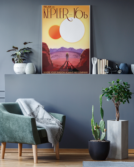 Stylish framed poster of retro celestial inspired moments in space travel history curated by Madison Cool. Shop now.